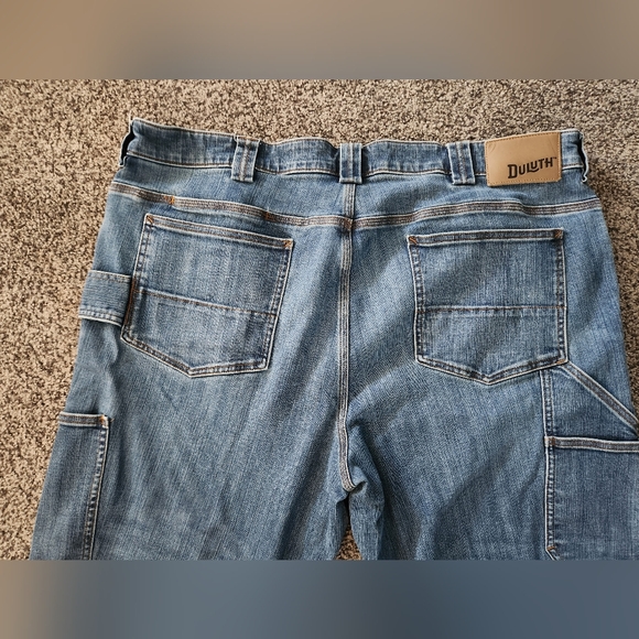 Duluth Mens 42x28 Ballroom Double Flex Carpenter Jeans - Picture 12 of 12